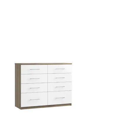 8 Drawer Twin Chest of Drawers with Colour Option