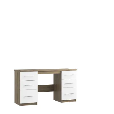 6 Drawer Double Dressing Table with Colour Option