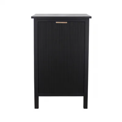 1 Door Storage Cabinet Display Black