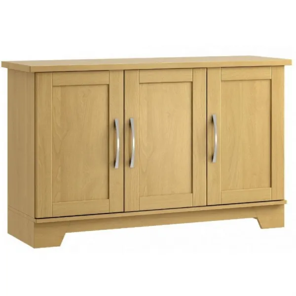 Oak or Grey 3 Door Sideboard