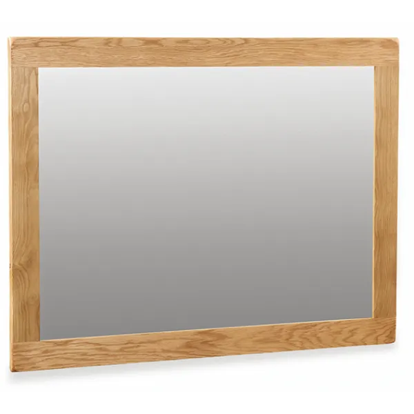 Rustic Solid Oak Mirror