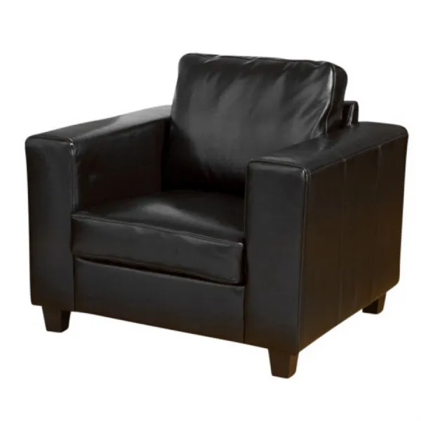 Contract Bonded Leather Armchairs