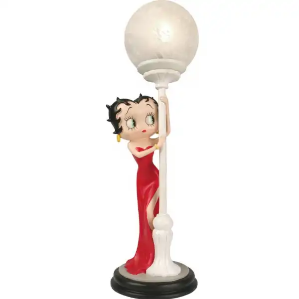 Betty Boop Hide and Seek Red Lamp