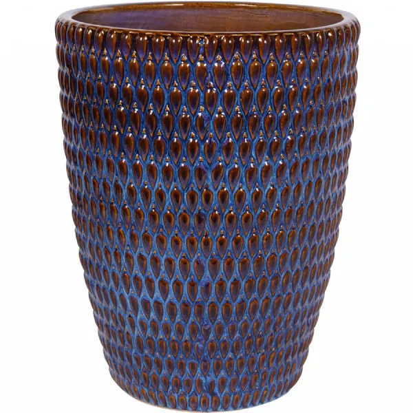 Blue Extra Large Glaze Ceramic Planter