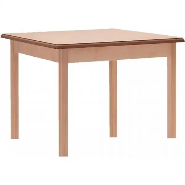 Solid Beech 60 cm Square Coffee Table