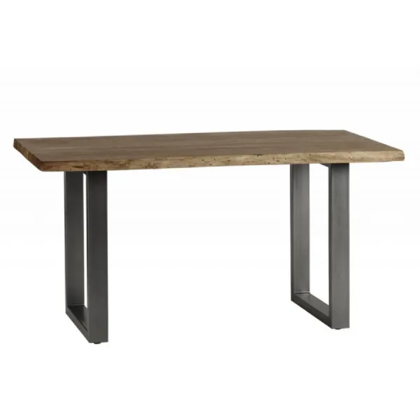 Industrial Solid Acacia 150cm Dining Table