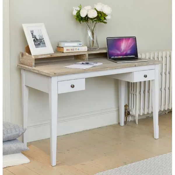 Grey Painted Desk Dressing Table