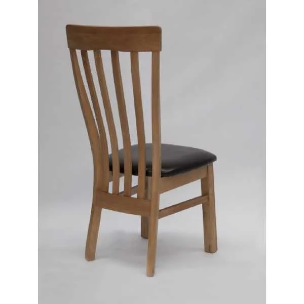 Opus Lucia Dining Chair With Brown Seatpad