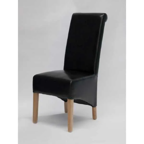 Richmond Black Dining Chair BONDED