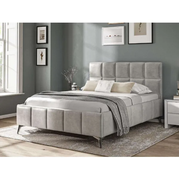 Fabric Bed Collection Grey 4