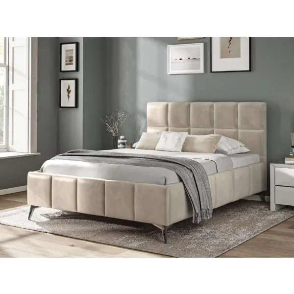 Fabric Bed Collection Beige 5