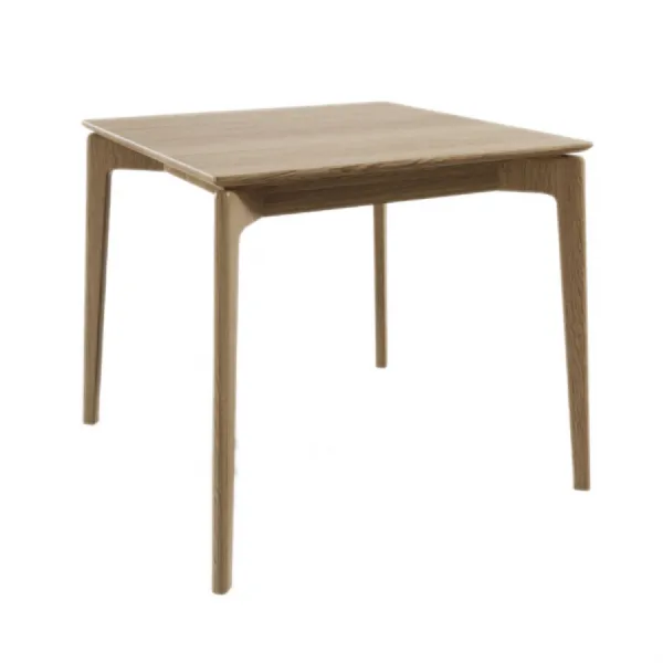 Natural Oak 90cm Small Square Dining Table