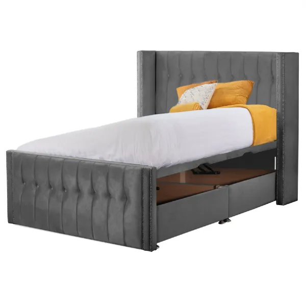 Granite Byrd Double Bed Frame