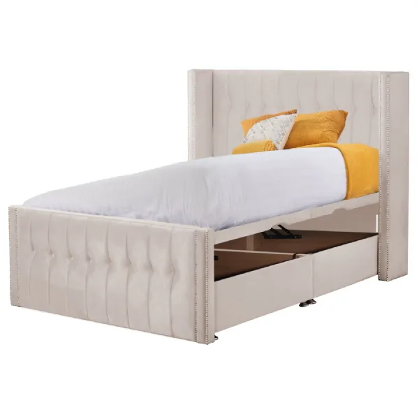 Oyster Byrd Double Bed Frame