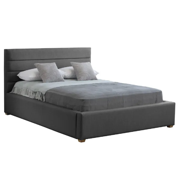 Grey Clove Double Bed Frame