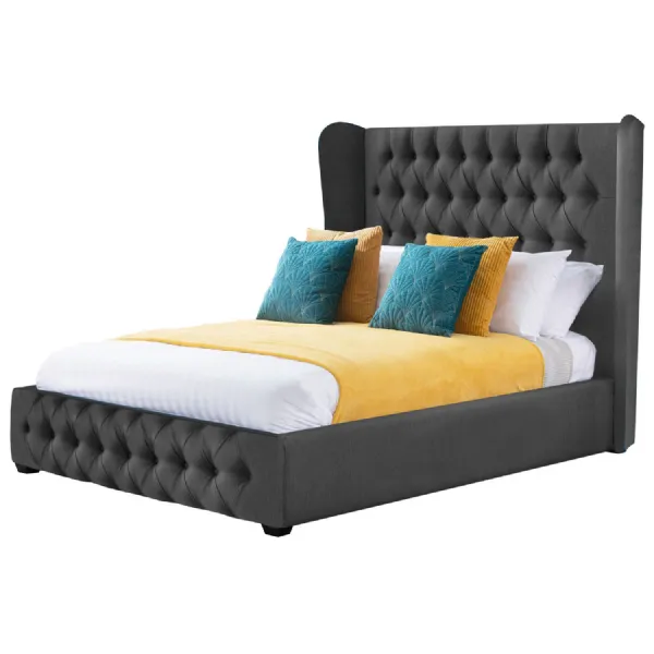 Grey Fantasy Dance Super King Size Standard Frame