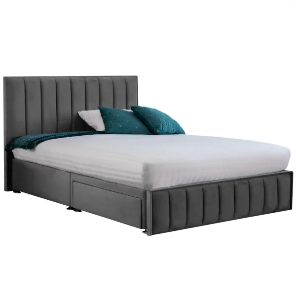 Granite Harmony Hybrid Super King Size Fabric Bed