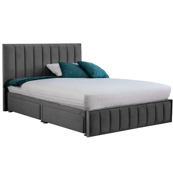 Granite Harmony Hybrid Super King Size Fabric Bed