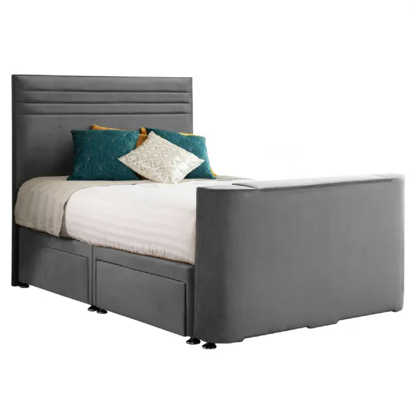 Granite Image Chic Double TV Bed