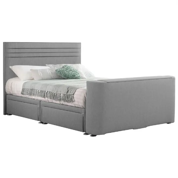 Ash Image Chic Super King Size TV Bed