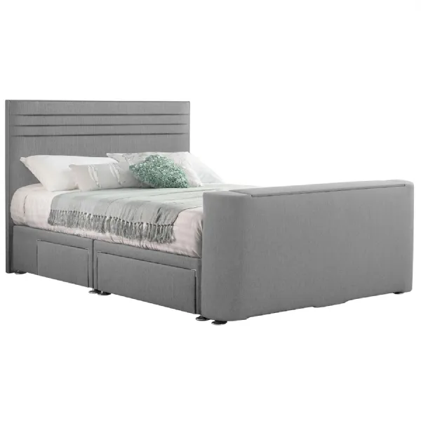 Ash Image Chic Super King Size TV Bed