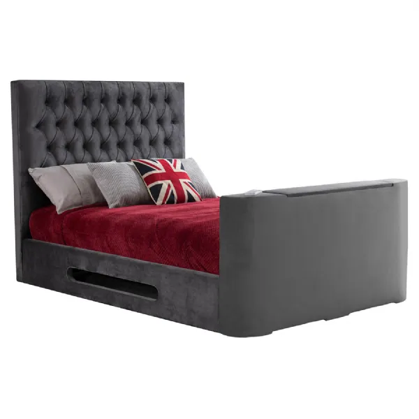 Granite Loren Standard Double TV Bed