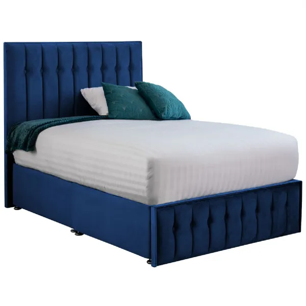 Royal Blue Rhythm Small Double Bed Frame