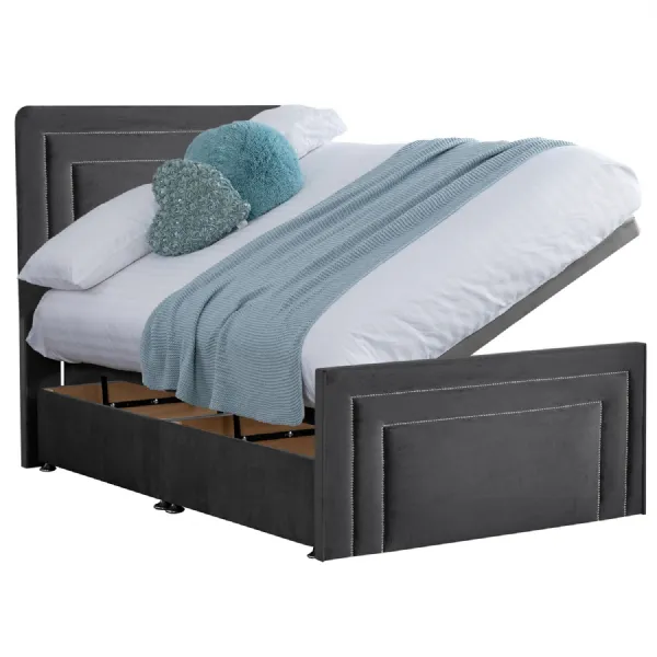 Granite Style Brogan Small Double Fabric Bed