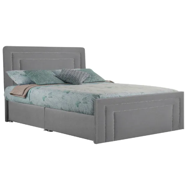 Ash Style Brogan Super King Size Fabric Bed