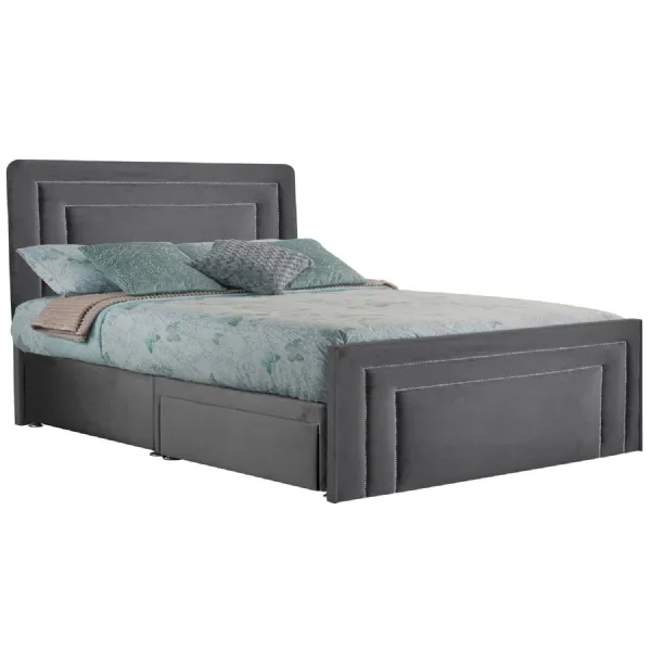 Granite Style Brogan Super King Size Fabric Bed