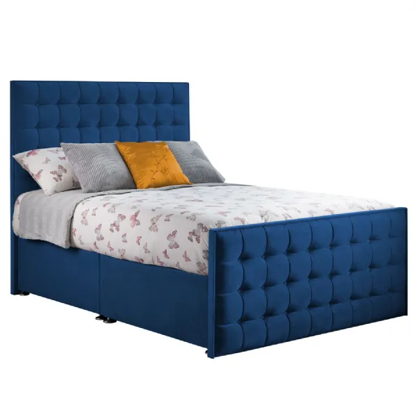 Royal Blue Style Classic Bed Frame