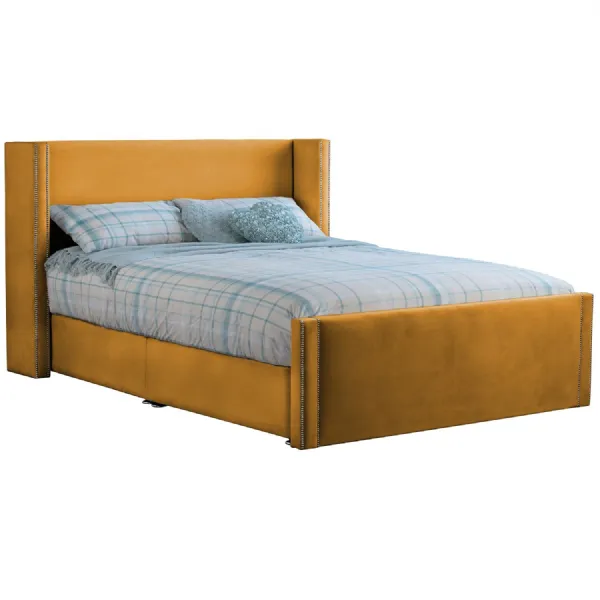 Mustard Tallis Super King Size Bed Frame