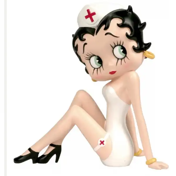 Betty Boop Nurse Sitting