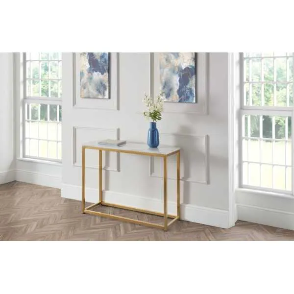Scala Gold Console Table
