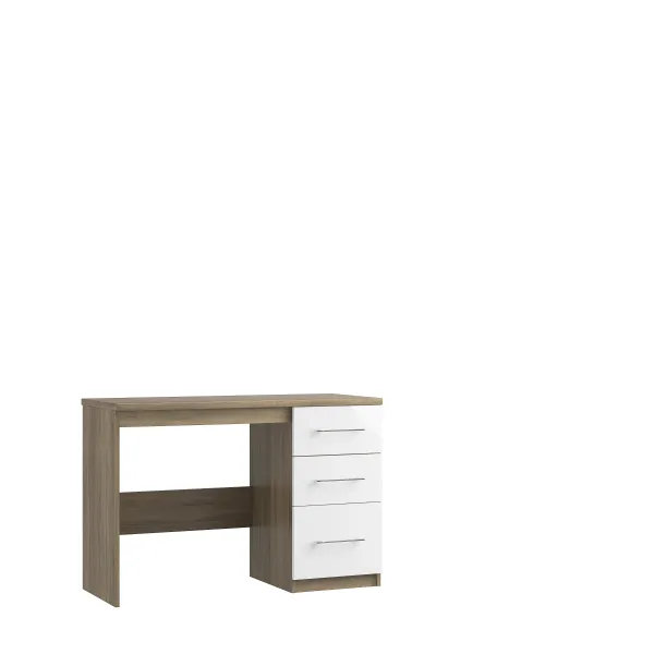 3 Drawer Single Dressing Table with Colour Option