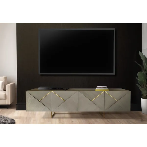 Ivanna 4 Door Entertainment Unit Ash Oak