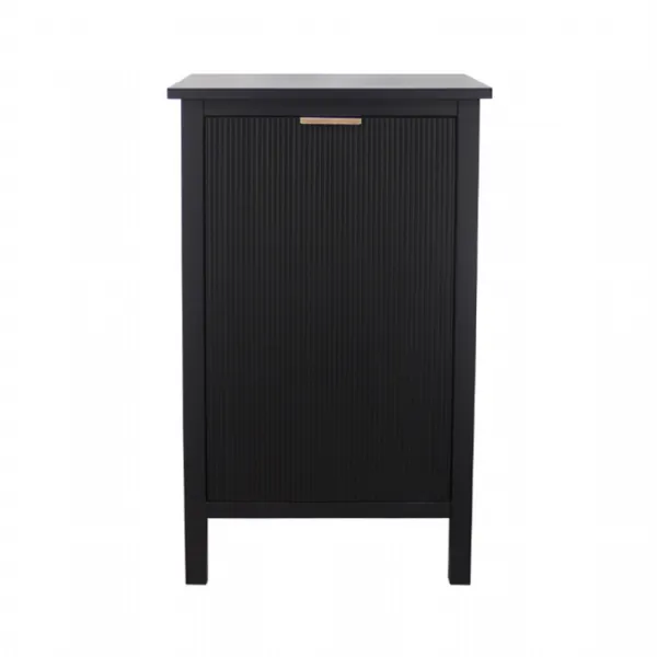 1 Door Storage Cabinet Display Black