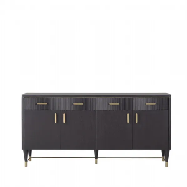 Elton 4 Drawer 4 Door Sideboard Espresso