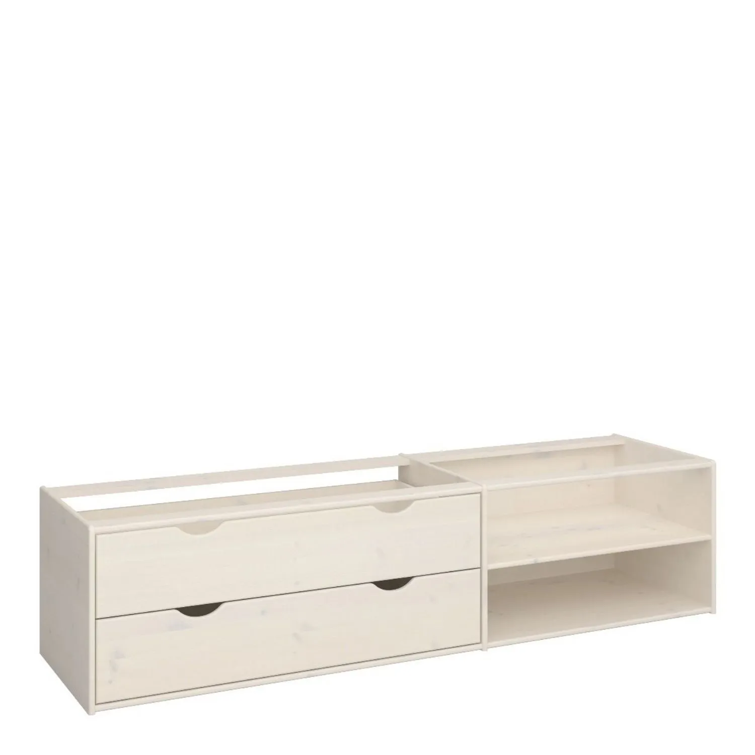 Steens For Kids Underbed Drawer section 2 Drawers in Whitewash