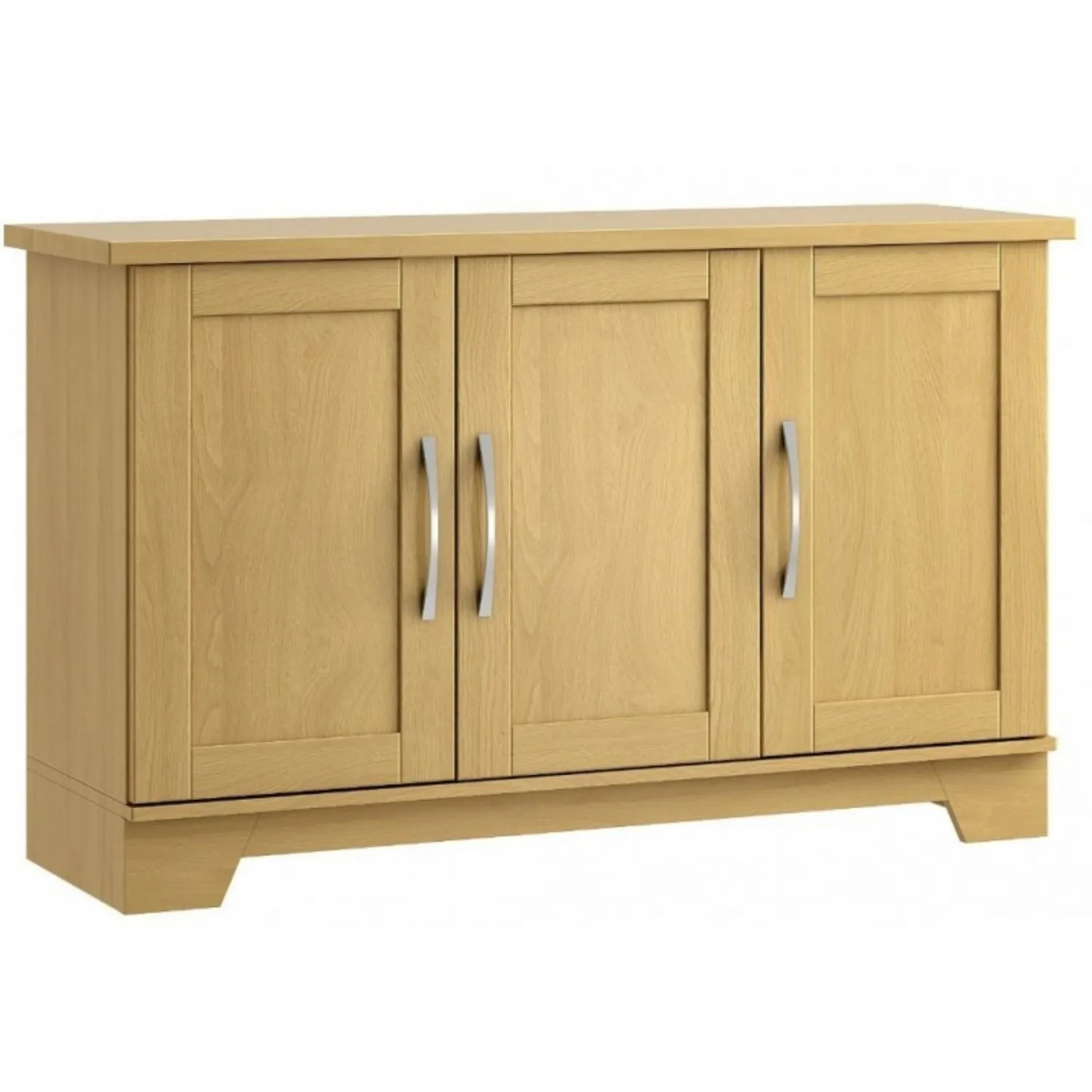 Oak or Grey 3 Door Sideboard