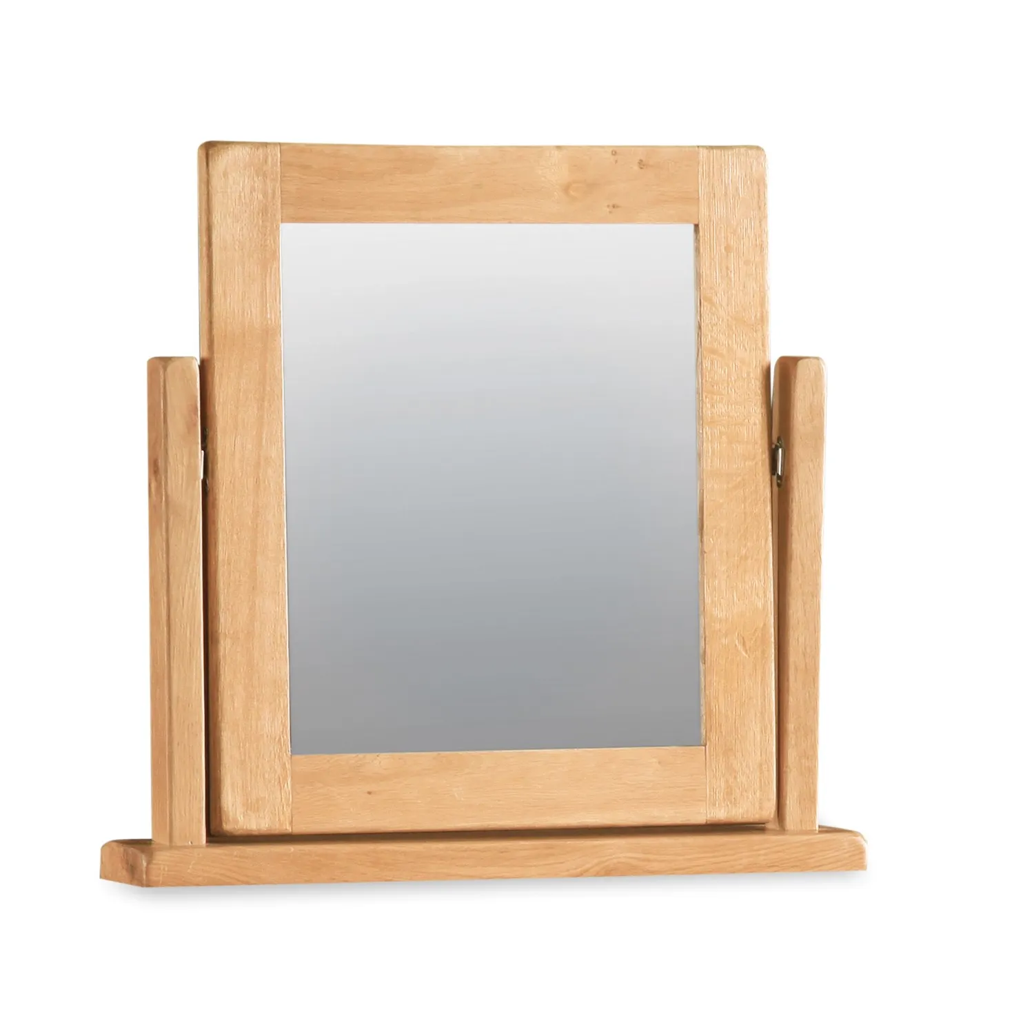 Rustic Solid Oak Vanity Mirror
