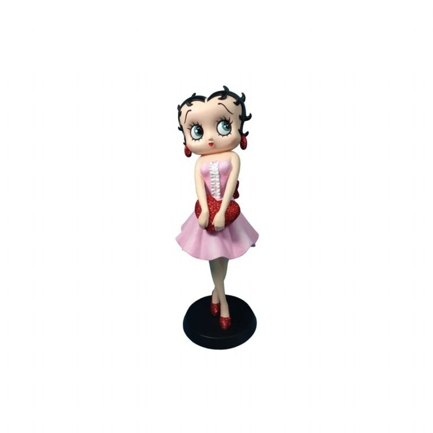 Betty Boop Holding Red Heart