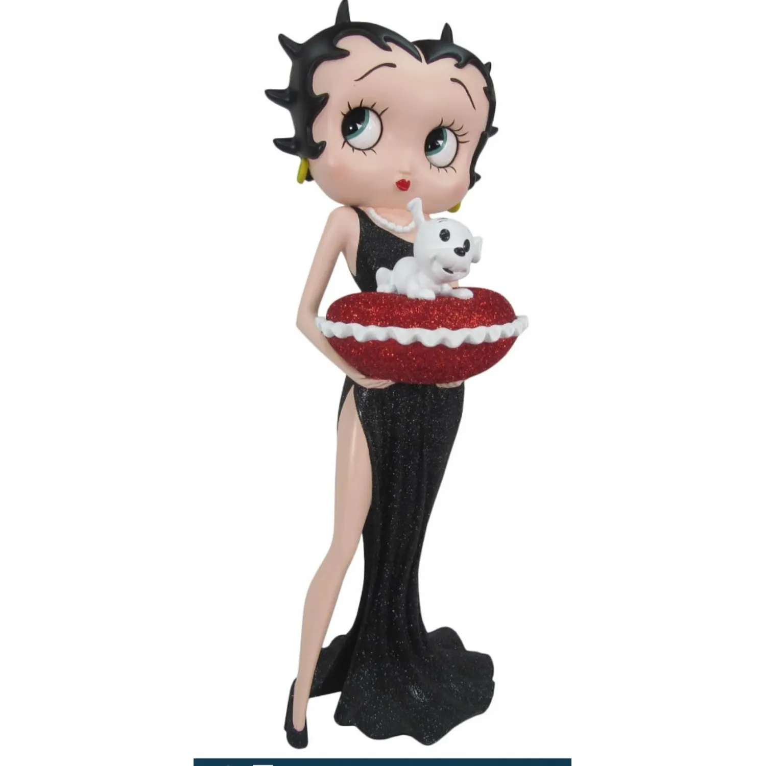 Betty Boop with Red Glitter Pillow Box