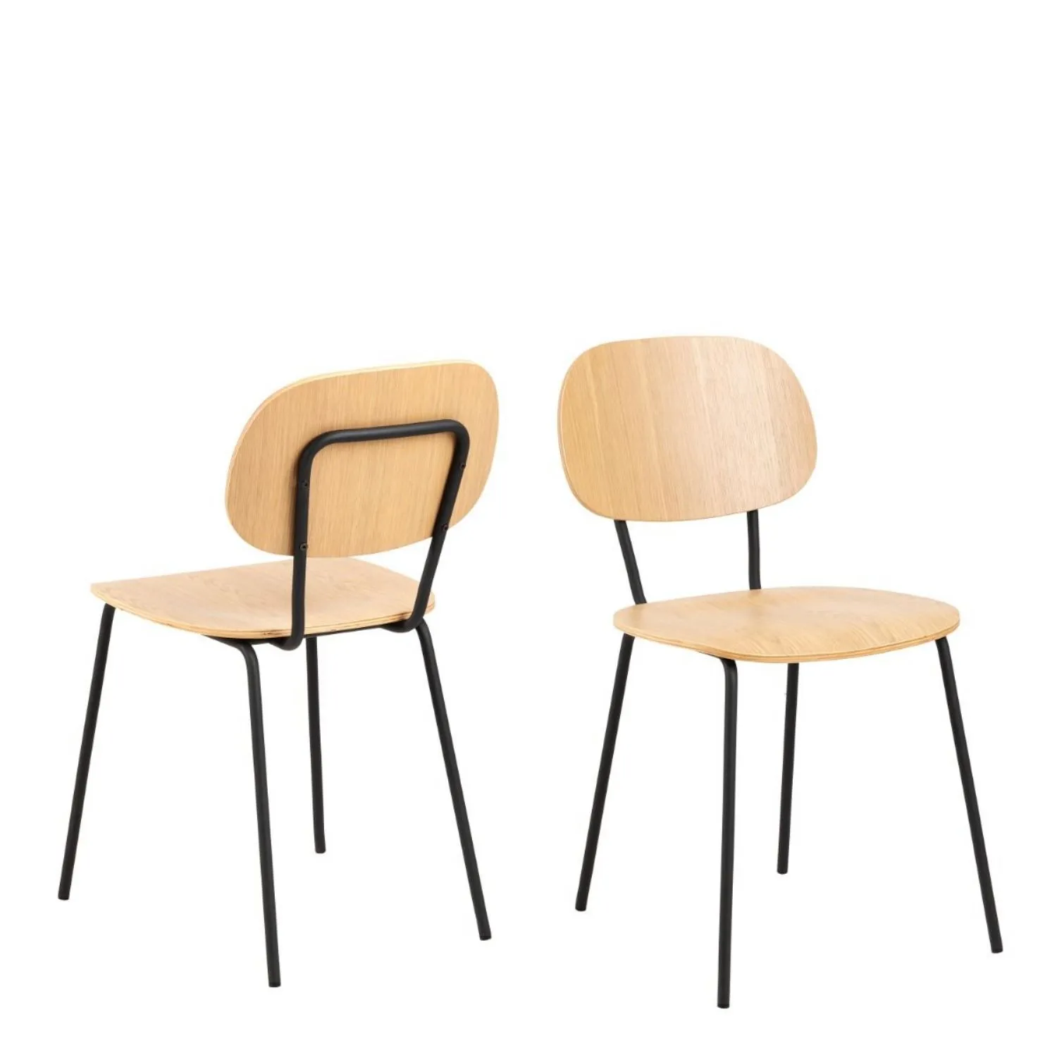 Amira Dining Chair in Oak