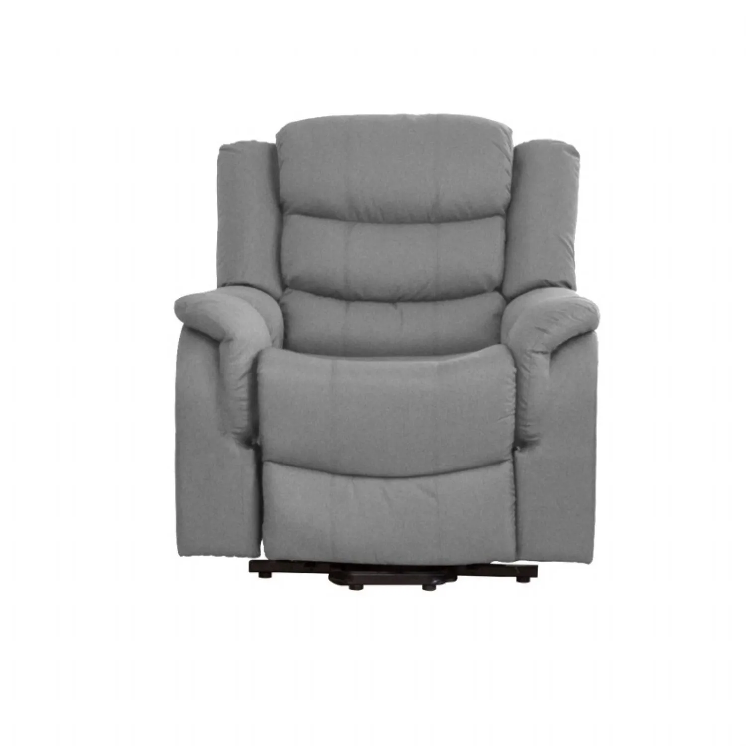 Textured Fabric Rise Recliner and Heated Massage Armchair