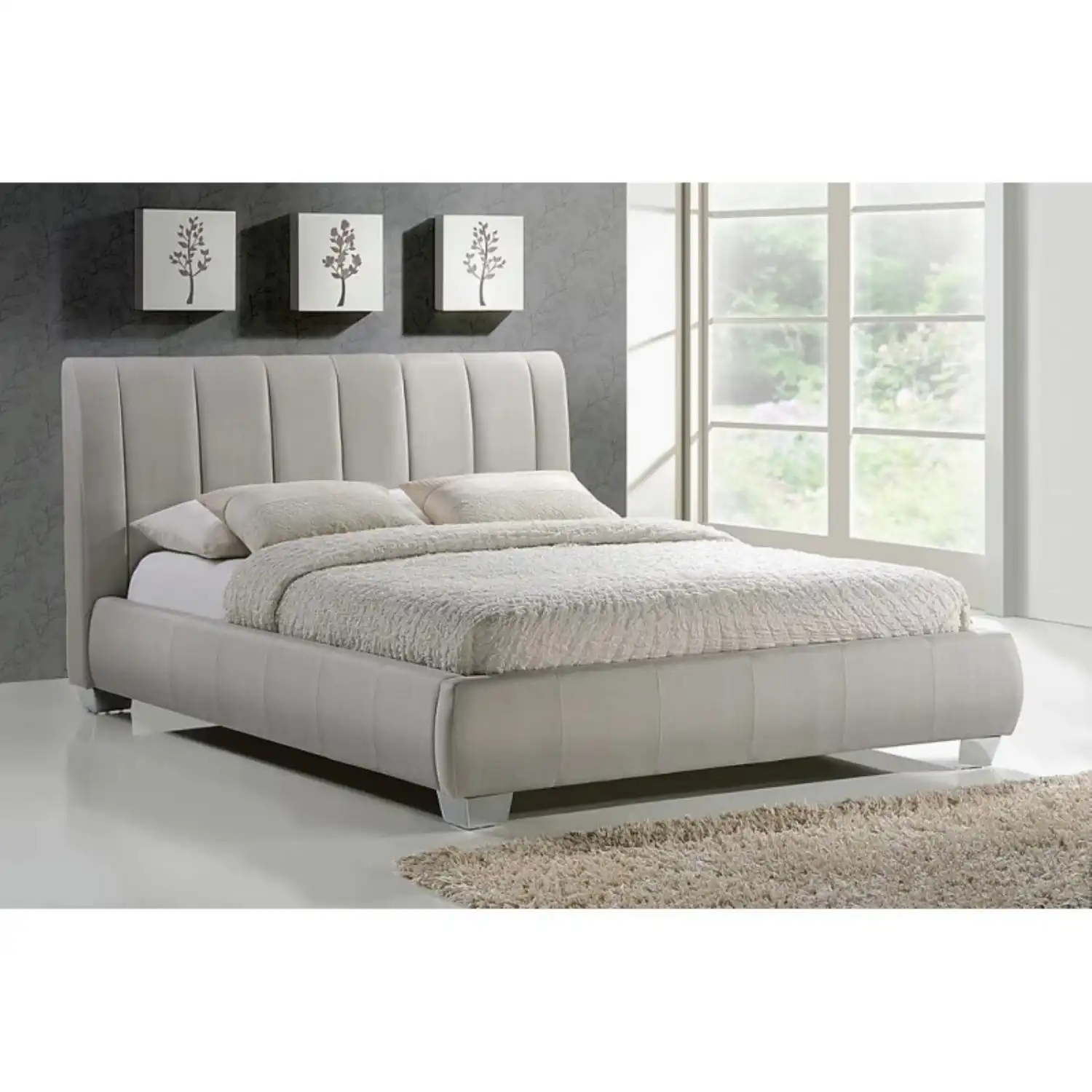 Broughton Sand or Grey Fabric Beds