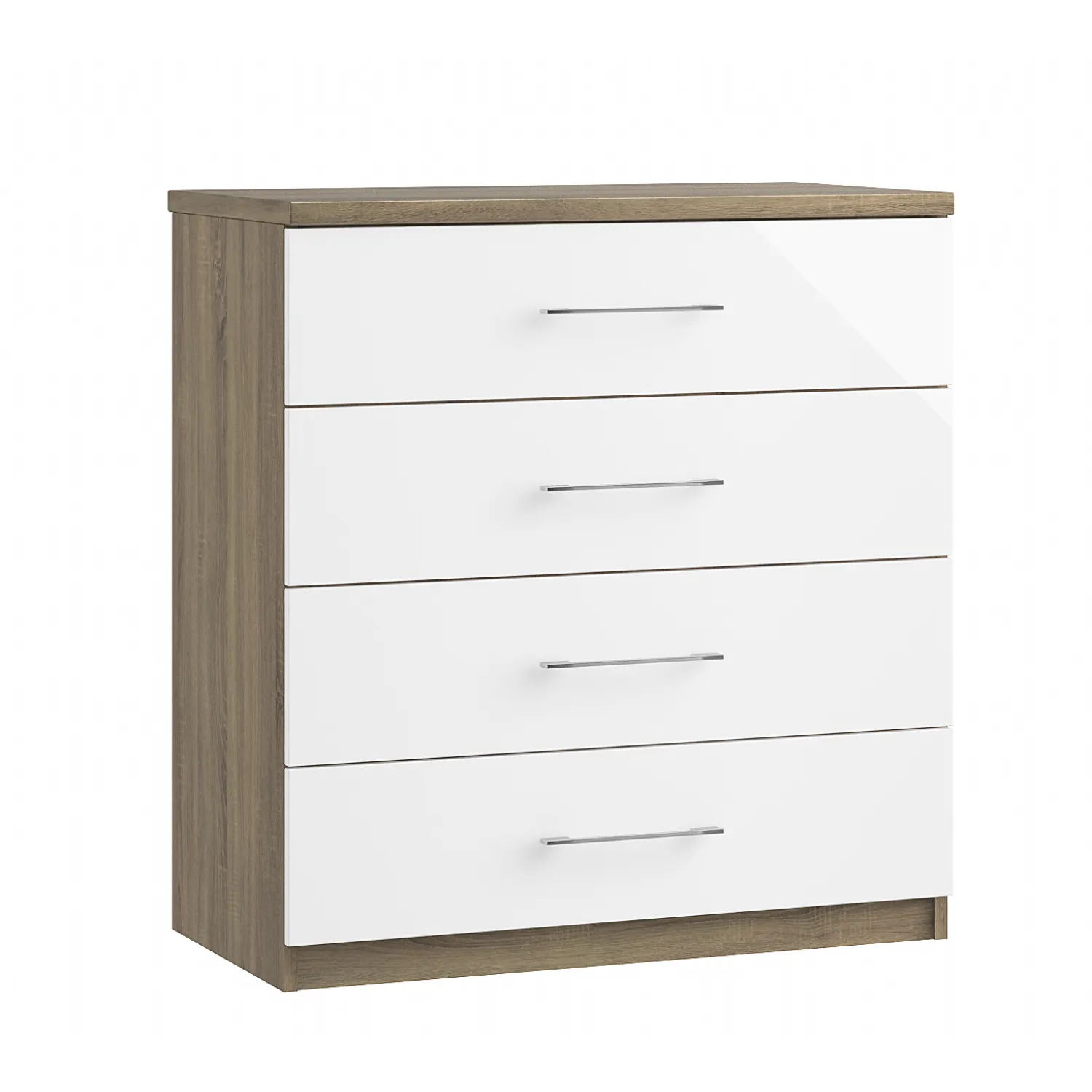 4 Drawer Chest of Drawers with Colour Option