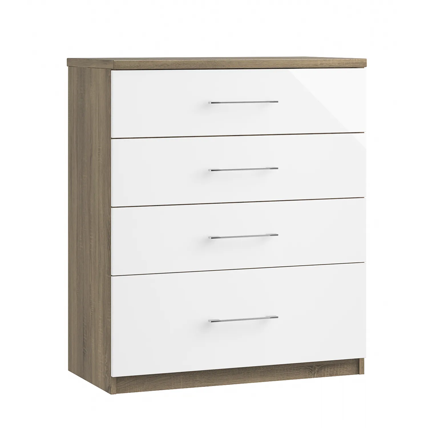 4 Drawer Chest of Drawers with 1 Deep Drawer with Colour Option