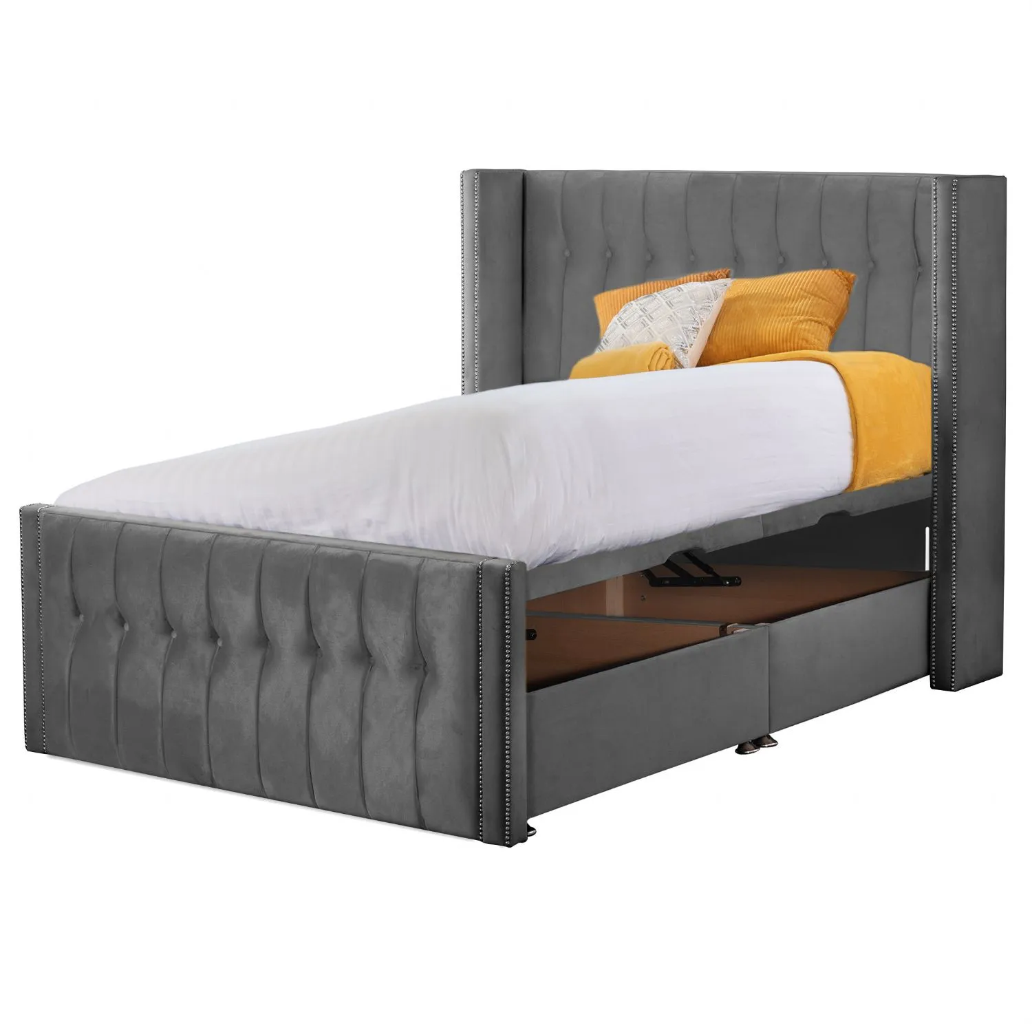 Granite Byrd Double Bed Frame