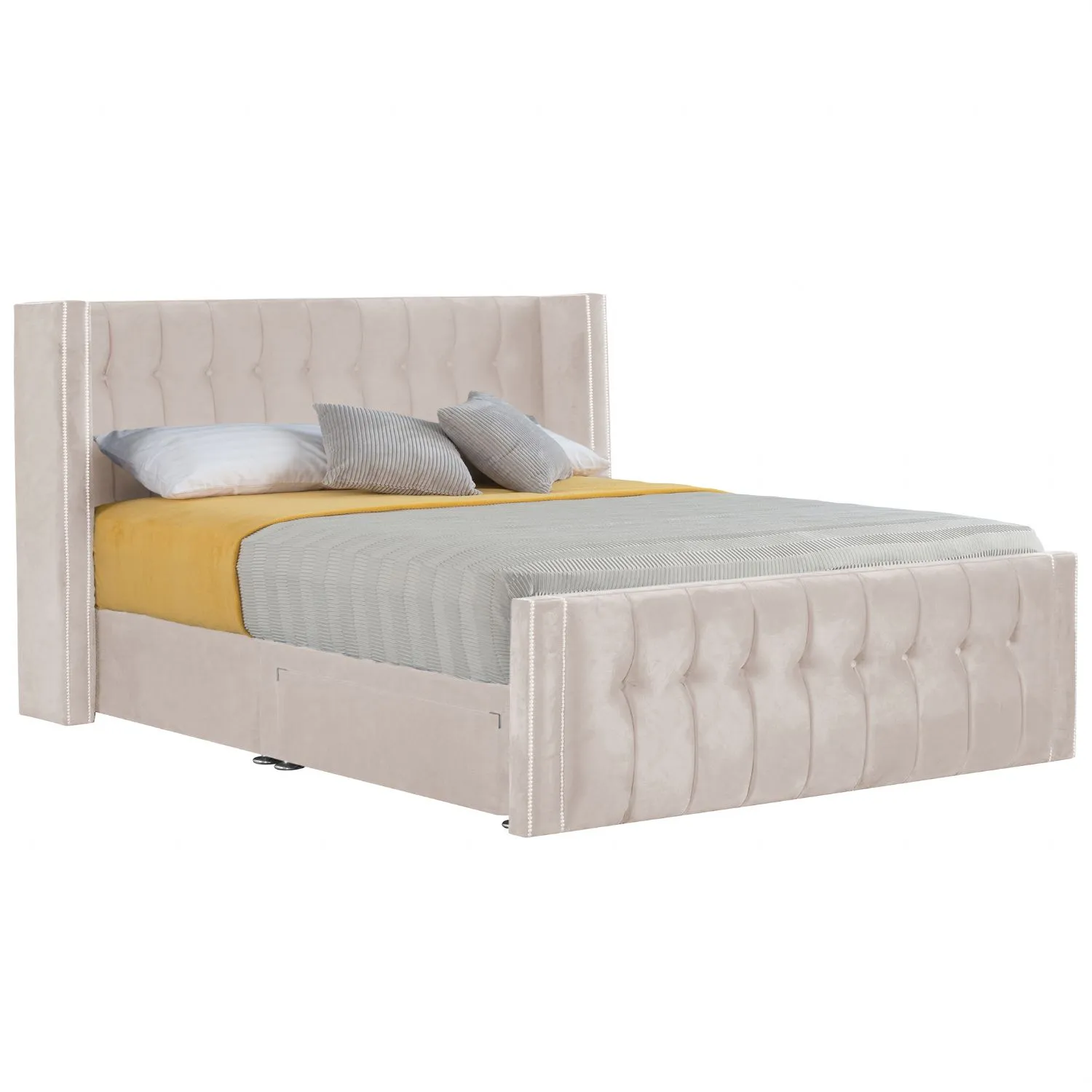 Oyster Byrd Super King Size Bed Frame